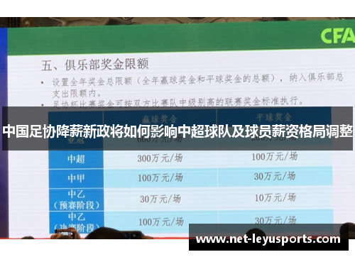 中国足协降薪新政将如何影响中超球队及球员薪资格局调整