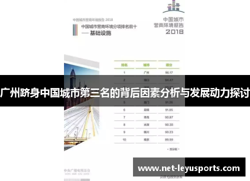 广州跻身中国城市第三名的背后因素分析与发展动力探讨
